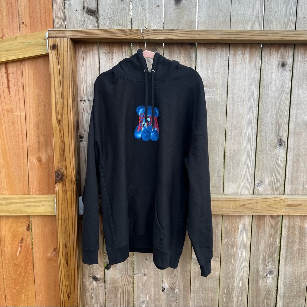 TIXXO JC Caylen Black Unisex Pull On Heavy Duty Hoodie Size XXL